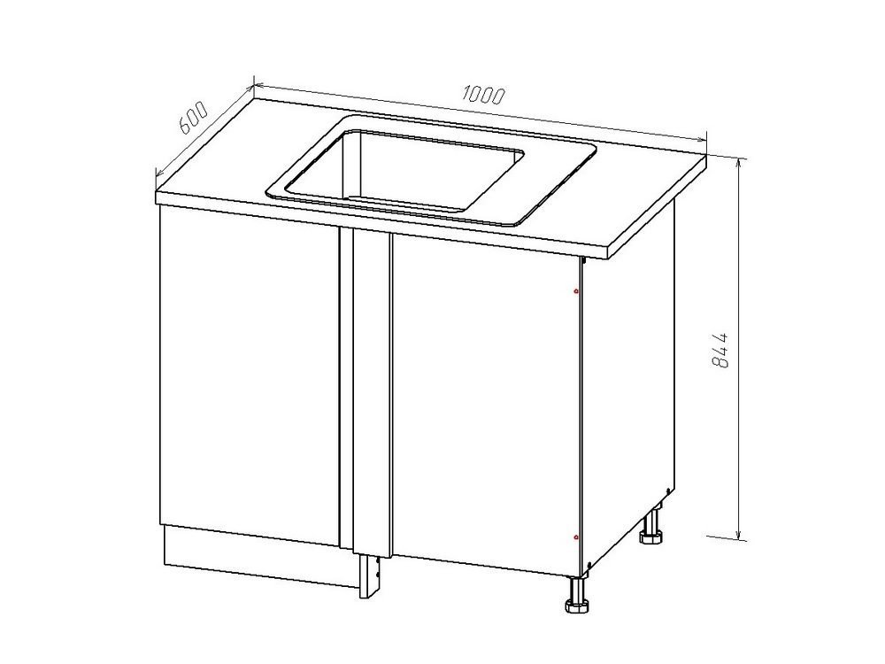 Размеры стола мойки. Нижний модуль 1000мм под мойку угловая, арт.НШМ 1000 угол габариты. Шкаф под мойку для кухни 80 чертеж. Угловая мойка 850х850. Угловой модуль мойка левая чертеж.