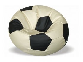 Кресло-мяч Футбол, иск.кожа в Чернореченском - chernorechenskij.mebel-nsk.ru | фото